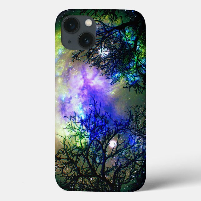 Coques Case-Mate iPhone Étoiles à travers le boîtier d'air iPad Arbres (Verso)