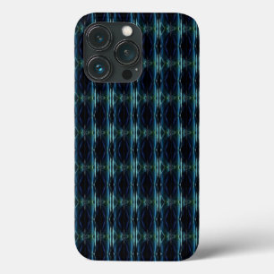 Case-Mate iPhone Case Etoiles arc-en-ciel bleu vert, Motif Artdeco