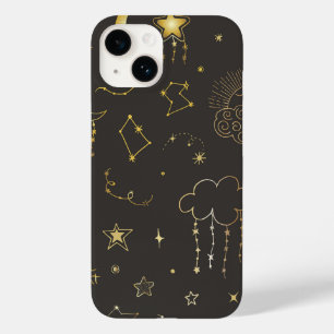 Coque Case-Mate iPhone Étoiles Célestes, Lune et Constellations