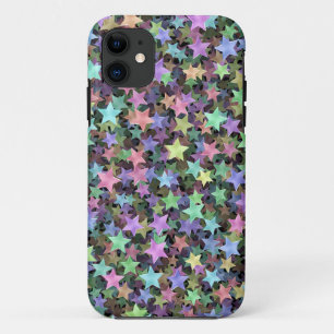 Coque iPhone 11 Étoiles d'arc-en-ciel