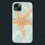 Etui iPhone 13 Étoiles de mer nautiques dans l'eau<br><div class="desc">Cette peinture de Chariklia Zarris vous incitera à sentir un monde de différence chaque fois que vous le regardez. Vous pouvez image vous-même à la chasse de plage pour des étoiles de mer ou au jeu dans le sable. L'image de Zarris est parfaite pour ceux qui aiment la vie marine...</div>
