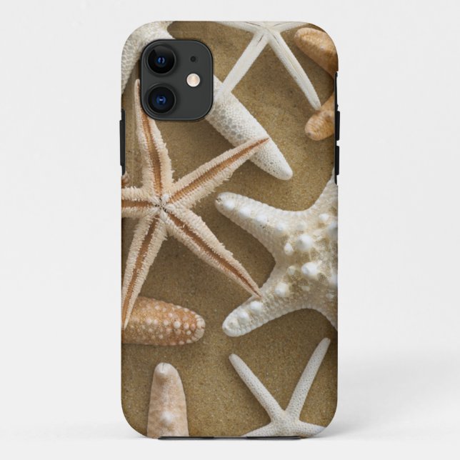 Coques Case-Mate iPhone Étoiles de mer sur le sable (Dos)