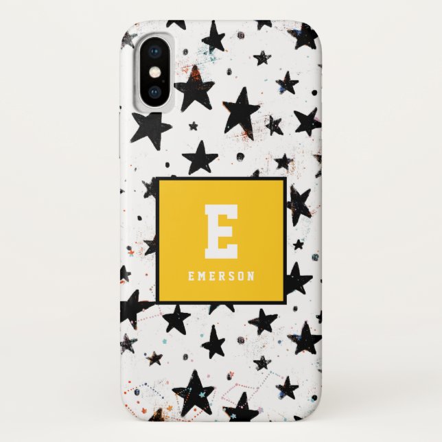 Coques Case-Mate iPhone étoiles et espace plaisir astronomie motif (Dos)