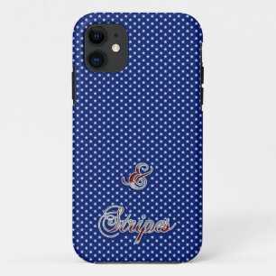 Case-Mate iPhone Case Étoiles Motifs étoilées et rayures amusantes