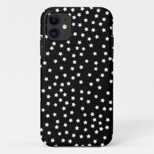 Coque Case-Mate iPhone Étoiles noires et blanches
