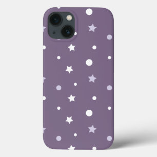 Coques Pour iPhone Étoiles violettes