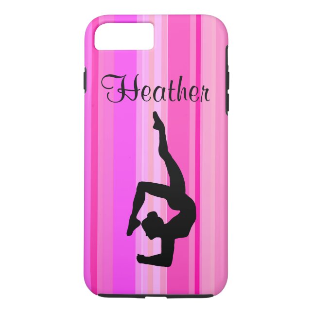 COQUES Case-Mate iPhone ÉTONNANTE AFFAIRE PERSONNALISÉE DE GYMNASTICS ROSE (Dos)