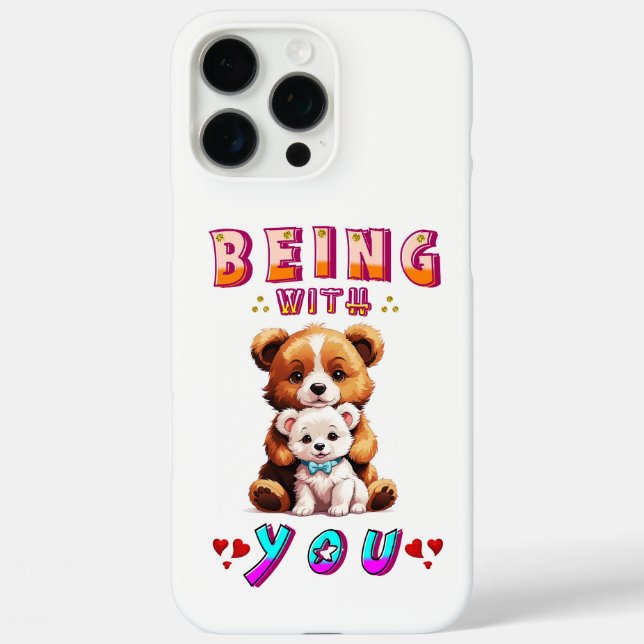 Coques Case-Mate iPhone Être avec toi (Verso)