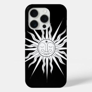 Coque Case-Mate iPhone Étude Céleste Astrologie Fantaisiste Noir & Blanc
