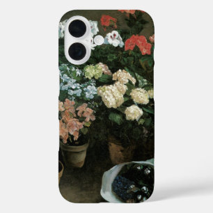 Coques iPhone 16 Étude de fleurs par Frédéric Bazille, Art ancien