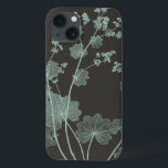 Etui iPhone 13 Étude de la nature de la menthe et du charbon de b<br><div class="desc">Floral</div>