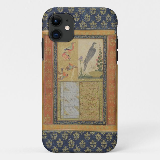 Coques Case-Mate iPhone Étude d'oiseaux et calligraphie, Golconda, Andhra  (Dos)