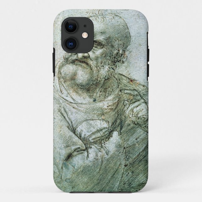 Coques Case-Mate iPhone Étudiez pour un apôtre du dernier dîner, c.1495 (Dos)