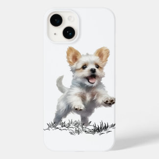 Coque Case-Mate iPhone “Étui pour iPhone 14 Cute Puppy Case-Mate – Chien