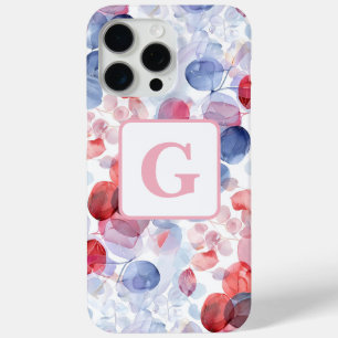Coque Case-Mate iPhone Éucalyptus coloré Feuille d'aquarelle