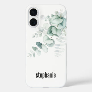 Coque Pour iPhone 16 Eucalyptus Pattern iphone Case