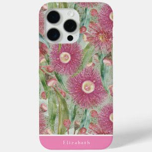 Coque Case-Mate iPhone Eucalyptus rose personnalisable après la pluie