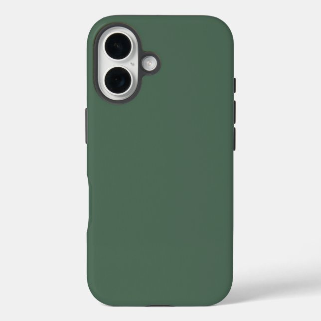 Coques Case-Mate iPhone Eucalyptus vert foncé (Verso)