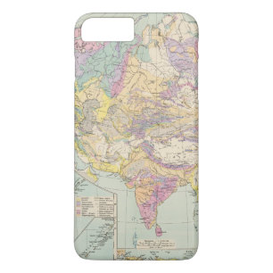 Etui iPhone Case-Mate Europa d'Asien u - carte d'atlas de l'Asie et de