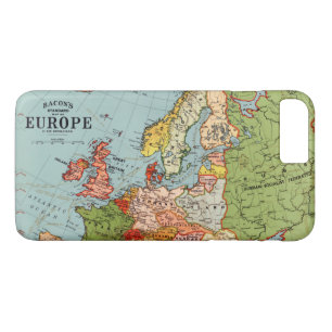 Case-Mate iPhone Case Europe vintage Carte standard de Bacon du XXe sièc