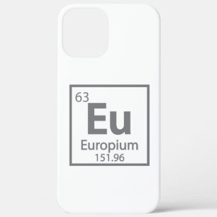 Case-Mate iPhone Case Europium - Europe Science Periodic Design