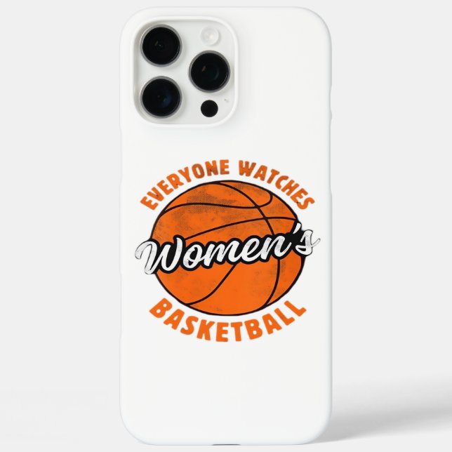 Coques Case-Mate iPhone Everyone Watches Women's Sports Classic (Verso)