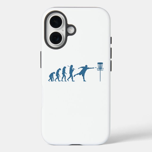 Coques Case-Mate iPhone Évolution de Golf à Disque - Cadeau Amusant pour G (Verso)