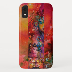 Etui iPhone Case-Mate EXCALIBUR /REINE DE L'ÉPÉE MAGIQUE Imaginaire roug