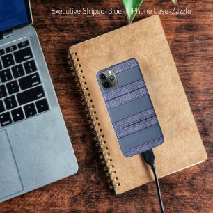 Case-Mate iPhone Case Executive Strited Blue II