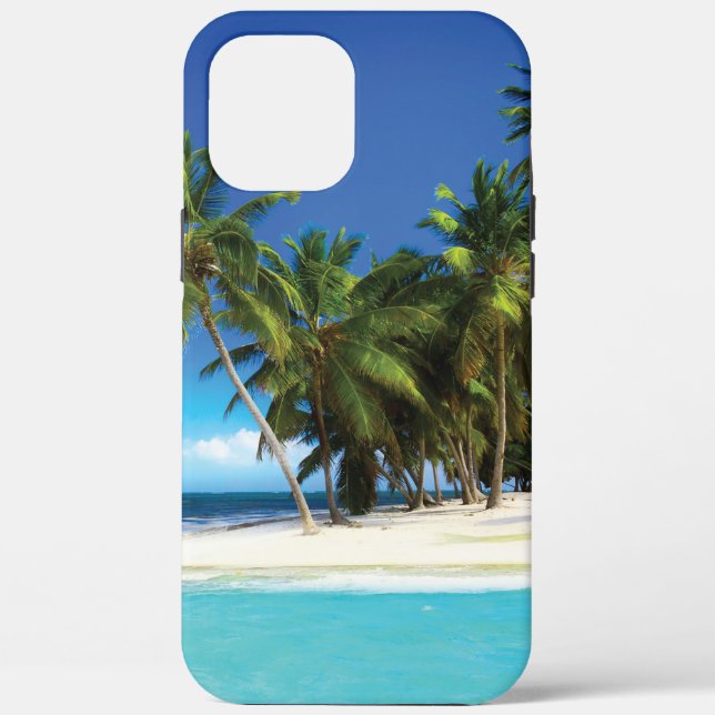 Coques Case-Mate iPhone Exotic beach throw pillow (Verso)