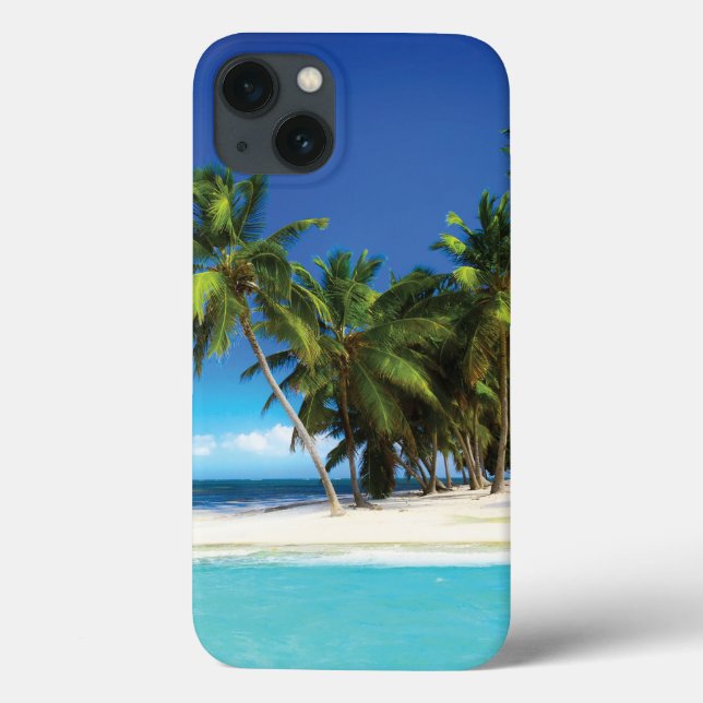 Coques Case-Mate iPhone Exotic beach throw pillow (Verso)