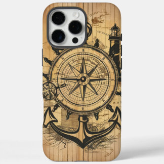 Coque iPhone 16 Pro Max Explorateur Nautique Rustique cool