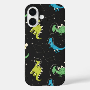 Coque Pour iPhone 16 Explorateurs Galaxy Dino