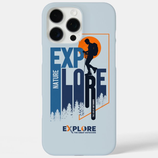 Coques Case-Mate iPhone Exploration de la nature | Hommes - (Verso)