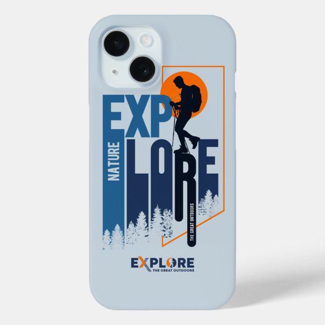 Coques Case-Mate iPhone Exploration de la nature | Hommes - (Verso)