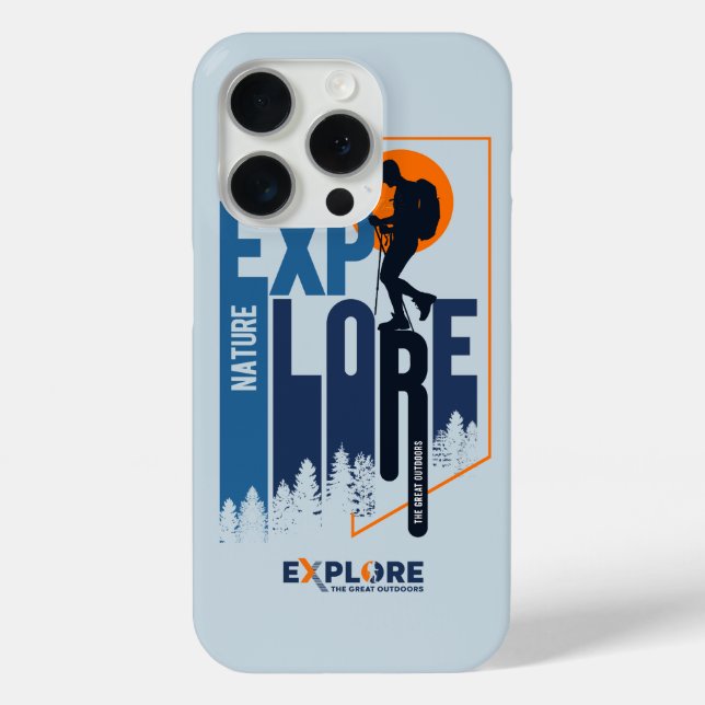 Coques Case-Mate iPhone Exploration de la nature | Hommes - (Verso)