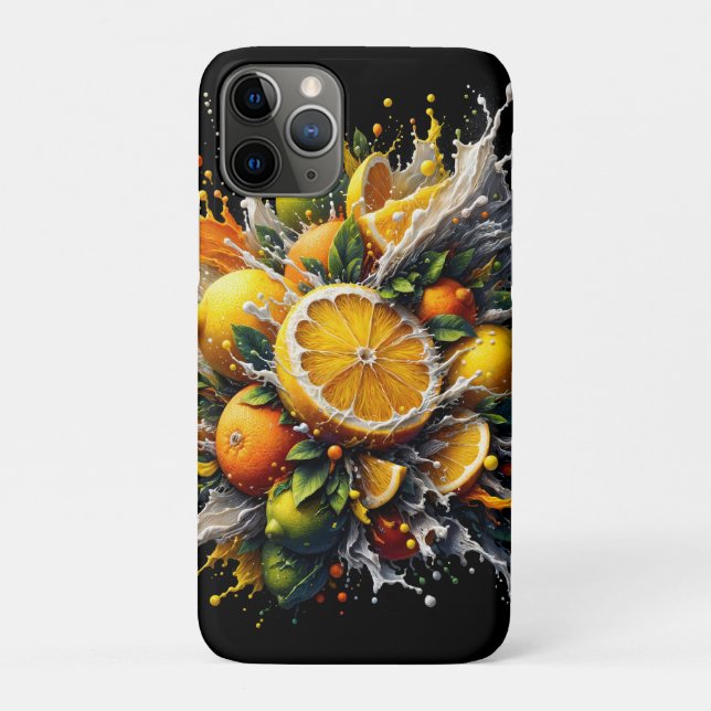 Coques Case-Mate iPhone Explosion de Citrus (Dos)