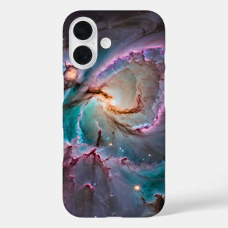 Coque Pour iPhone 16 Explosion de nébuleuse cosmique colorée