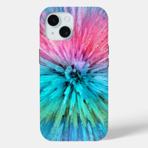Coque Case-Mate iPhone Explosion d'énergie de barbe à papa Art fractal