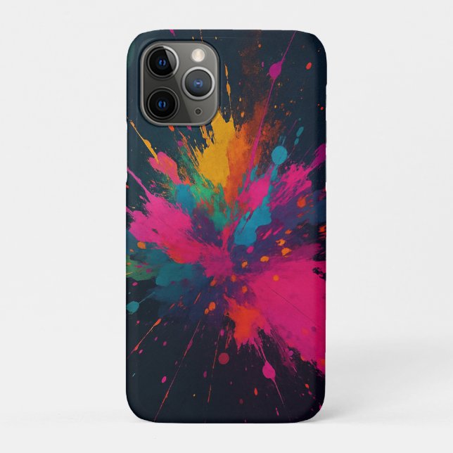 Coques Case-Mate iPhone explosion des couleurs (Dos)