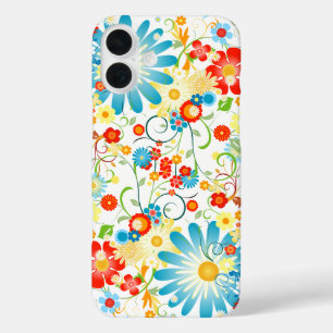 Coques iPhone 16 Plus Explosion florale de couleur