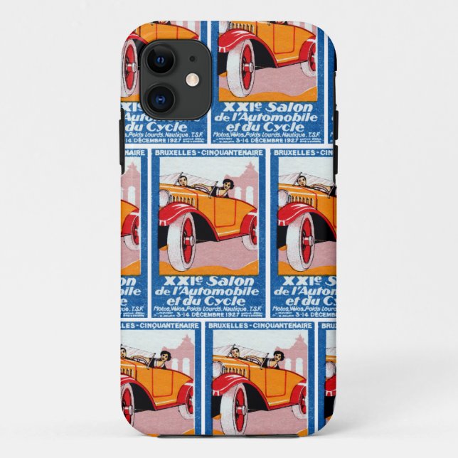 Coques Case-Mate iPhone Exposition automobile de Bruxelles 1927 (Dos)