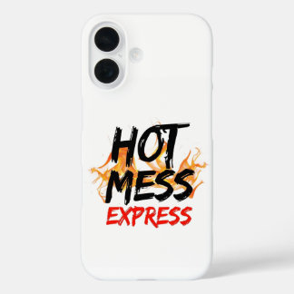 Coque Pour iPhone 16 Express Hot Mess