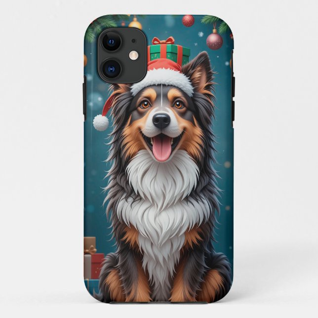 Coques Case-Mate iPhone 🐶 Expression de chien amical et vibrant Joie ✨ En (Dos)