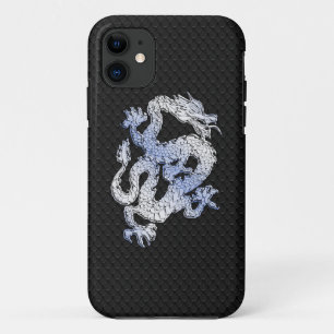 Coque Case-Mate Pour iPhone Expression Dragon sur la peau de serpent noir Impr