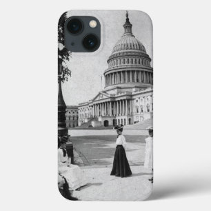 Etui iPhone 13 Exterior of the Capitol building with women