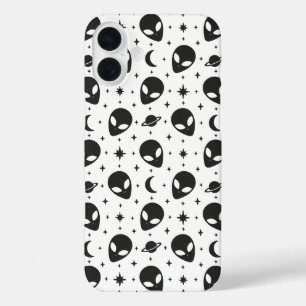 Coque Pour iPhone 16 Plus Extraterrestres et Étoiles