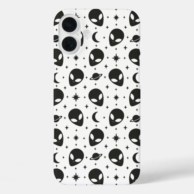 Coques Case-Mate iPhone Extraterrestres et Étoiles (Verso)