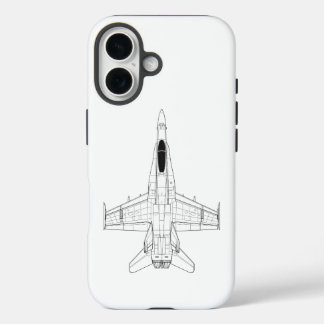 Coque Pour iPhone 16 F18 Super hornet