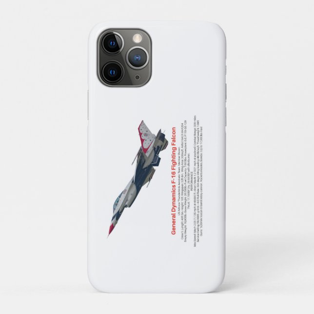 Coques Case-Mate iPhone F-16 Fighting Falcon Fighter Jet (Dos)